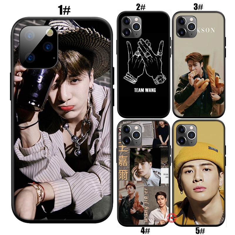 Ar62 เคสโทรศัพท์มือถือนิ่ม ลาย Jackson Wang สําหรับ iPhone 5 5S 6 6S 7 8 11 Pro Max Plus SE XR