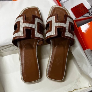 รองเท้า Hermès Oran Sandals  งานดีสุด 💛