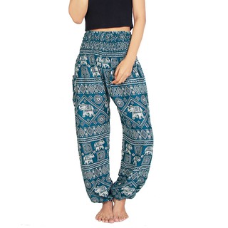 กางเกงช้าง กางเกงโยคะ กางเกงกระโปรง Thai  Elephant pants Palazzo pants Yoga Pants THE25