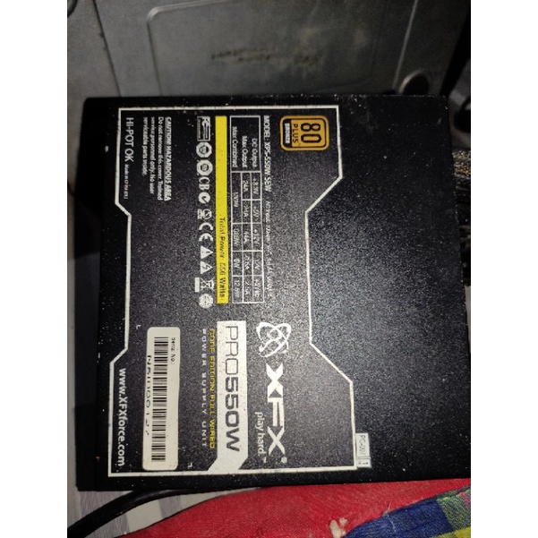 PSU XFX PRO 550W BRONZE 80+ มือสอง