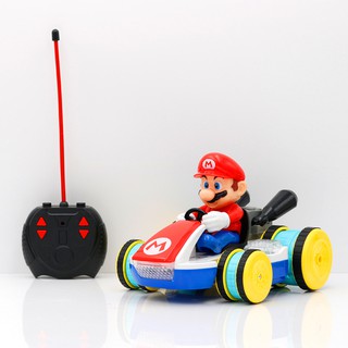 HOT Super Mario 2.4G remote control car stunt car light music malicardin racing car girl Discount