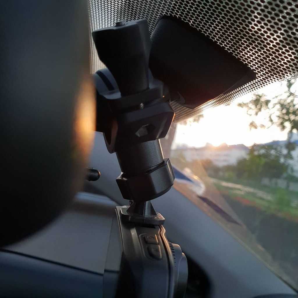 ขายึด ขาจับ xiaomi g1w anytek T626 ขายึดกล้องติดรถยนต์ กับก้านกระจกมองหลัง รุ่นใหม่ (หัวสไลด์) - รูปที่ 6