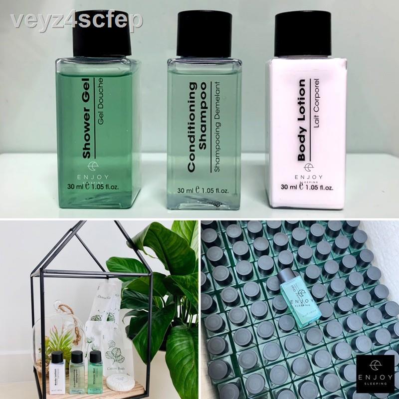 ◙┋[แพค 100] ของใช้ในโรงแรม แปรงสีฟัน หมวกอาบน้ำ คอตตอนบัด amenities toothbrush Airbnb โรงแรม