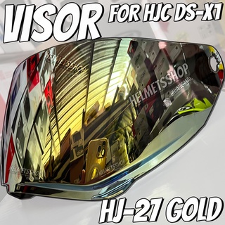 VISOR FOR HJC เฉพาะรุ่น DS-X1 สี GOLD