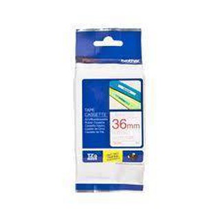 STATIONERY &amp; SUPPLIES BROTHER TZE TAPE TZE262 Model : TZE262 Vendor Code : N 36 MM RED ON WHITE LAMINATED TAPE