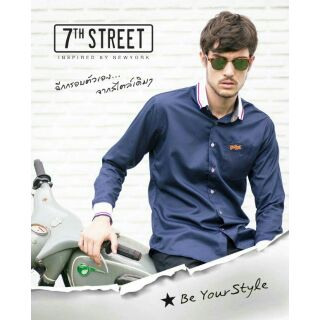 เสื้อเชิ้ตแขนยาว 7th street