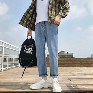 กางเกงยีนส์กระบอกเล็ก กางเกงยีนส์ผู้ชาย กางเกงยีนส์ทรงกระบอก…