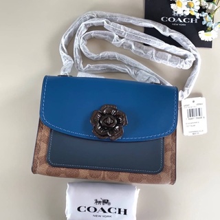 👑ผ่อน0%แท้100%👑69587 กระเป๋าสะพาย Coach Parker งานช้อป สายพายไหล่ได้ ครอสได้ค่ะ