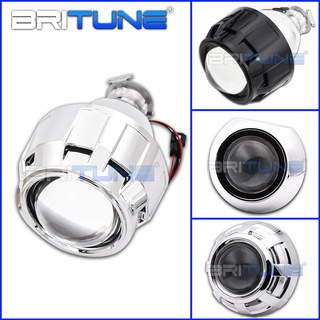 Britune Bi-xenon เลนส์โปรเจคเตอร์ H7 H4 HID เลนส์ไฟหน้า 2.5 นิ้ว อุปกรณ์เสริม สําหรับรถยนต์ DIY H1