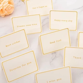 •พร้อมส่ง• มินิการ์ดอวยพร การ์ดวันเกิด miniการ์ด tag card [PD](ไม่มีซอง)