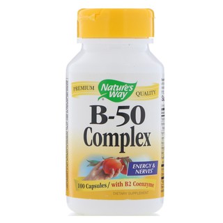 Natures Way, B-50 Complex, 100 Capsules