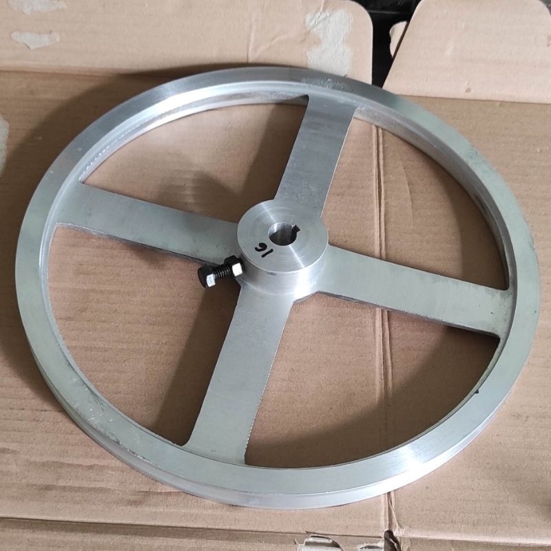 Pulley Pulley A1 - 12 นิ้วเป็น 12 mm poly Pulley อลูมิเนียม