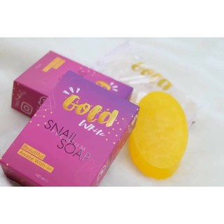 สบู่ปอปิ๋ว Popiew Gold White Soap💯👍