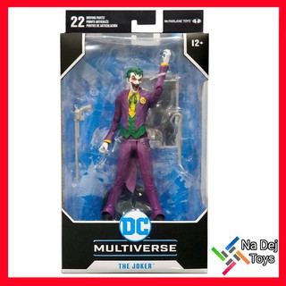 Mcfarlane Joker (DC Rebirth) DC Multiverse 7" figure โจ๊กเกอร์ ดีซีมัลติเวิร์ส แมคฟาร์เลนทอยส์ ขนาด 7 นิ้ว ฟิกเกอร์