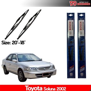 ใบปัดน้ำฝน BOSCH Toyota Soluna 2002 ของแท้ 100% !!!