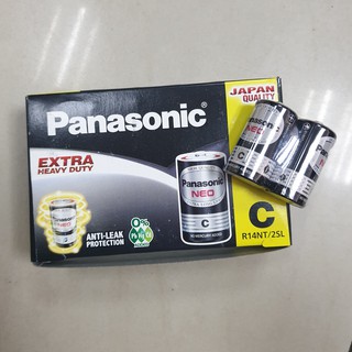 ถ่าน Panasonic Neo C พานาโซนิค ขายส่งยกกล่อง 24 ก้อน แท้ 100%