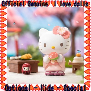 ตุ๊กตาฟิกเกอร์ Sanrio Blind Box Flowers and Wagashi Series Toptoy น่ารัก