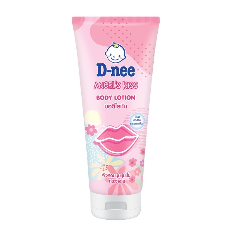 Dnee body lotion ดีนี่ แองเจิล คิส บอดี้ โลชั่น เนื้อเจล หอมมาก 180ml.