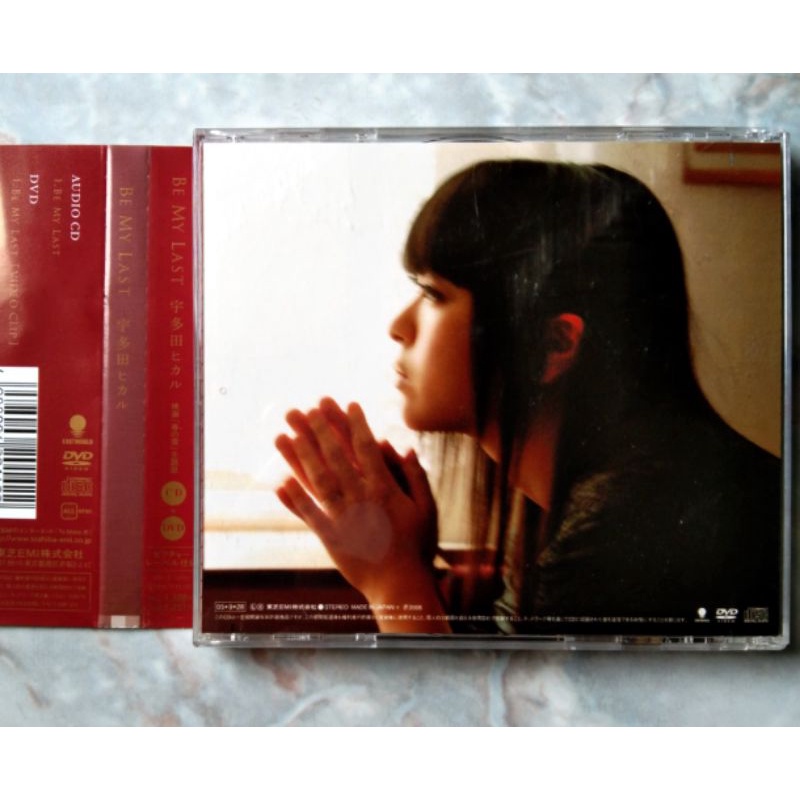 💿+📀 CD+DVD  UTADA HIKARU : BE MY LAST +OBI