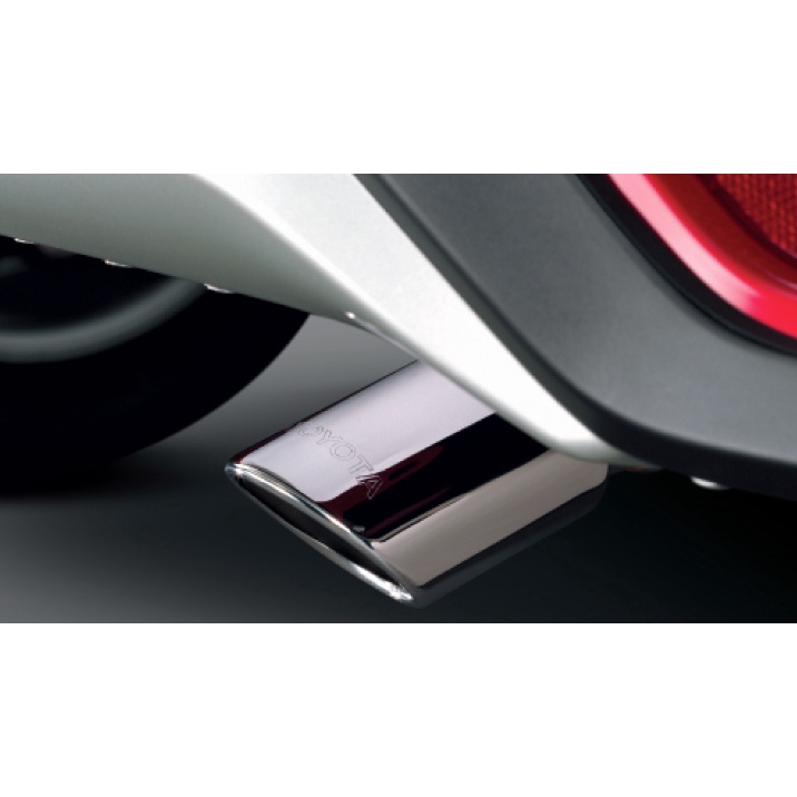 ปลายท่อไอเสียสเตนเลส  Muffler Cutter Toyota Yaris (PZ056-0D007) แท้ห้าง Chiraauto