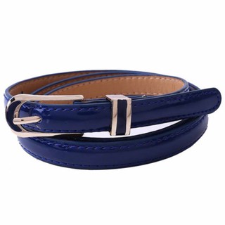 MiStyles เข็มขัด เข็มขัดผู้หญิง เข็มขัดสตรี เข็มขัดแฟชั่น Working Womans New Hot Fashion Belt 1535 - สีน้ำเงิน