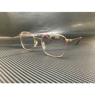 แว่นกันแดด Gucci ขาเขียวแดง Womens Eyeglasses GG0951O-001 Gold Frame ของใหม่มือ1 ของแท้100%