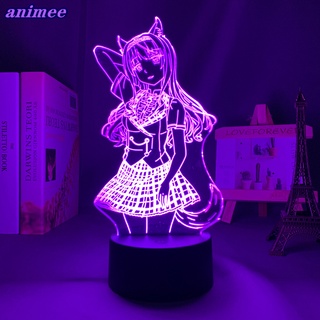 โคมไฟตั้งโต๊ะ Led ลายอนิเมะ Nekopara Maple 3d เหมาะกับของขวัญวันเกิด สําหรับตกแต่งบ้าน ห้องเด็ก