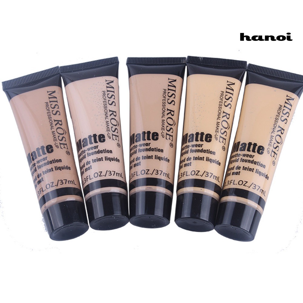 【HN】MISS Rose คอนซีลเลอร์ รองพื้น เนื้อแมตต์ กันน้ํา ให้ความชุ่มชื้น