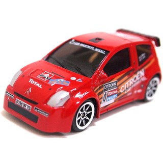 รถเหล็ก Majorette ซีตรอง สีแดง Citroën C2 WRC Red