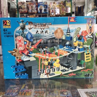 เลโก้  Lego Adecisive  Battle  No.801 ของเล่น ฝึกทักษะ สมาธิ จินตนาการ ต่อง่าย มีคู่มือให้