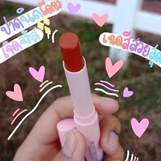 ลิปMAYCREATE​   #สีส้มอิฐ🍊 #สีแดงตุ่น🍎