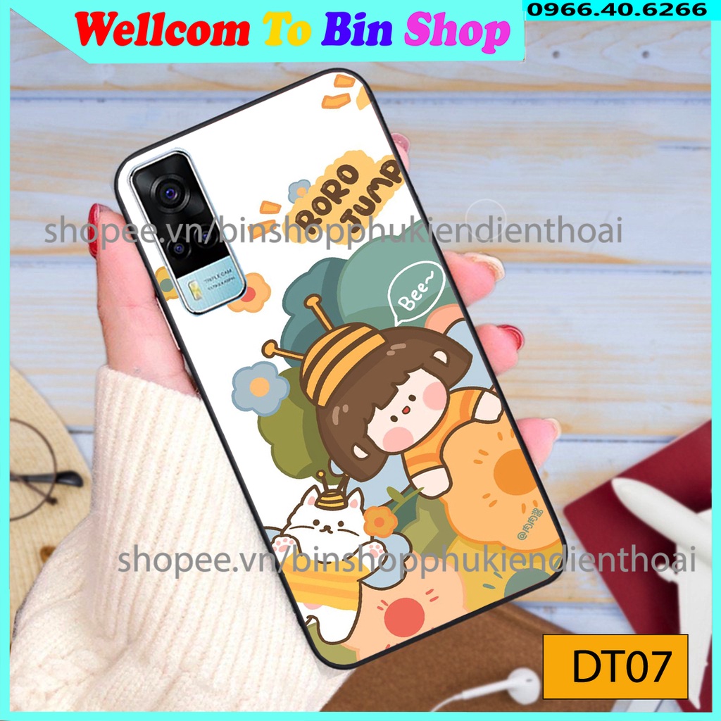 Vivo Y53S - Vivo Y51 - เคส Vivo Y72 5G - Vivo Y12S - Vivo Y20 - เคส Vivo Y20S พิมพ์ลายน่ารัก