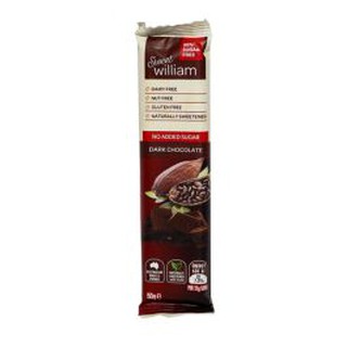 Sweet William Nas Dark Velvet Chocolate 50g สวีท วิลเลียม ดาร์กช็อกโกแลตบาร์ 50 กรัม