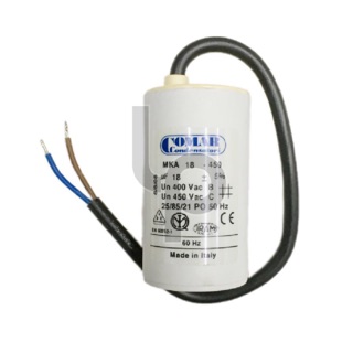 คาปาซิเตอร์เครื่องซักผ้า 18uF 450V