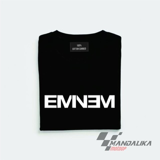 เสื้อยืดคอกลมเสื้อยืด ลายวงดนตรี eminemS-5XL