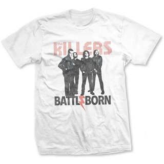 เสื้อยืด ลาย The Killers Battle Born ของแท้สามารถปรับแต่งได้