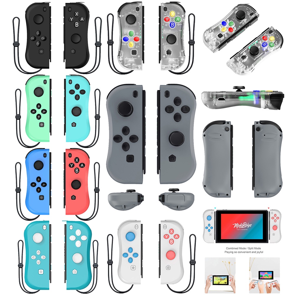 Nintendo Switch Joy-Con Controllers Replacement Joypad Game Handel ...