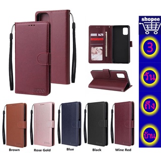 เคสฝาพับ ล็อค สำหรับ samsung  S21FE 5g/A03S A04S  A02S / A12 / M12 / A22 4G / A22 5G / A72 5G / A11 / M11เคส ฝาพับหนัง