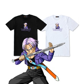 เสื้อยืดขายดีเสื้อยืดดราก้อนบอลของแท้ Trunks  DragonballZ พร้อมส่ง!!S-3XL