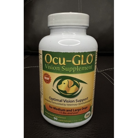 Ocu-Glo Vision Supplement for Medium & Large Dogs Exp. 06/2023