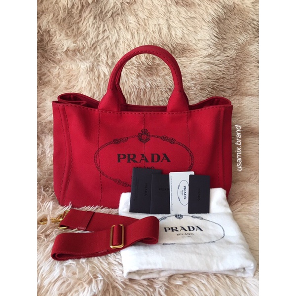 กระเป๋า PRADA MILANO มือ 2 สภาพสวย 13.5” แท้💯