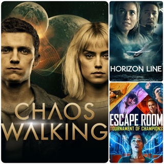 DVD หนังใหม่ ☆Chaos Walking☆Horizon Line☆Escape Room - มัดรวม 3 เรื่องดัง #แพ็คสุดคุ้ม (ดูพากย์ไทยได้-ซับไทยได้)