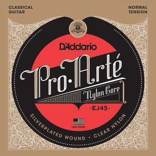 Daddario Pro Arte Nylon Core Classical Guitar Strings set,Normal/Hard Tension EJ45