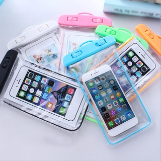 [พร้อมส่ง] เคสกระเป๋าใส่โทรศัพท์มือถือ กันน้ํา กันฝน ทนทาน 180x104 มม. สําหรับว่ายน้ํา