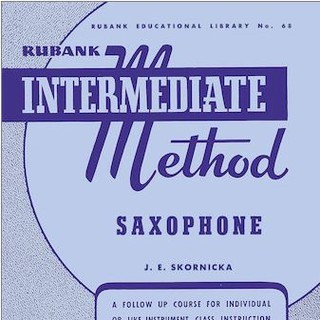 Rubank No. 68 Intermediate Method SAXOPHONE