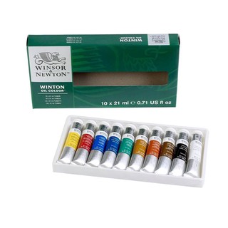 ชุดสีน้ำมัน  Winsor &amp; Newton ขนาด 21 ml 10 เฉดสี