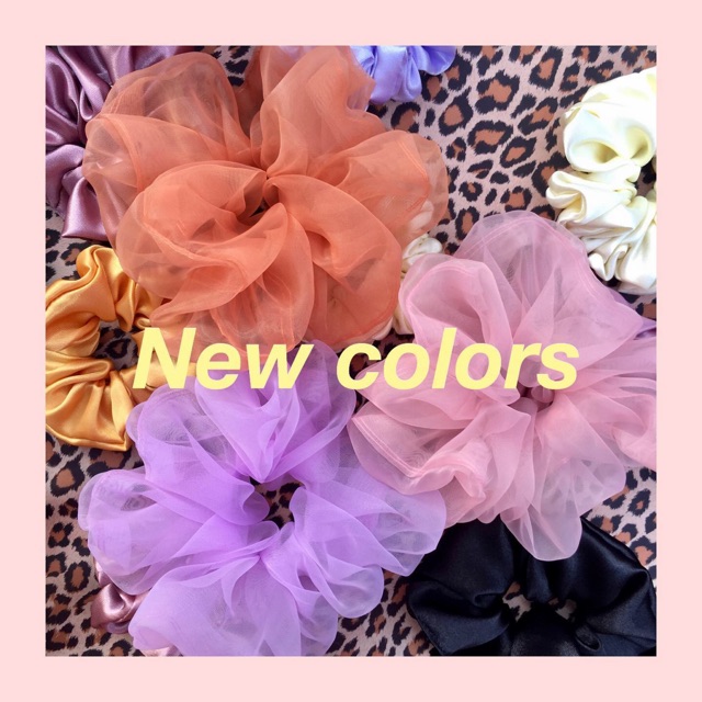 ยางมัดผมโดนัท พร้อมส่ง ยางมัดผมโดนัทพร้อมส่ง Donut Jumbo ready to ship 1 piece 30 bath