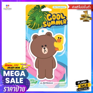 แผ่นหอมปรับอากาศ FRESH TIME 0.02g COOL SUMMERAIR FRESHENER PAD FRESH TIME 0.02g COOL SUMMER