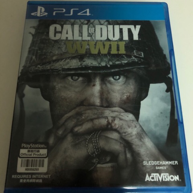 แผ่นเกม PS4 มือสอง Call of duty WW2