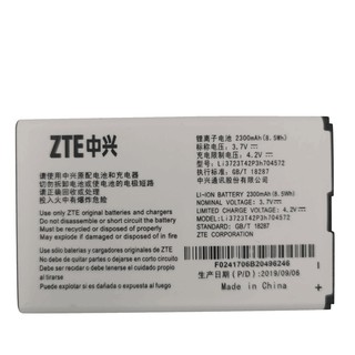 แบตเตอรี่คุณภาพสูง Li3723T42P3h704572 สำหรับ ZTE MF91 MF90 4G WIFI Router MODEM 2300mAh Batterie ในสต็อก